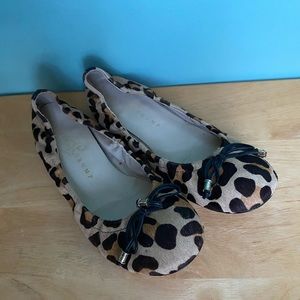 Ivanka Trump Cheetah Print Flats